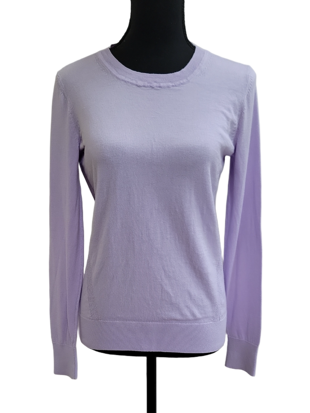 Banana Republic Classic Lilac Lavender Crewneck Sweater Size Small EUC
